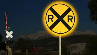 Why are there 2 Railroad Crossing Signs?