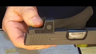 Sig Sauer P365 XL Romeo Zero Optic Install