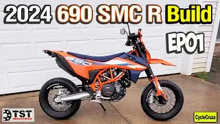 ULTIMATE Supermoto Build Ep. 1 | 2024 KTM 690 SMC R | TST Industries