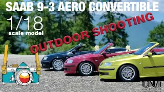 Saab 9-3 Aero Convertible 2005 : Launch and presentation of the scale model car 1/18