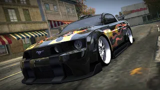 NFS Most Wanted | Razor Ford Mustang Gt | JunkMan Turning