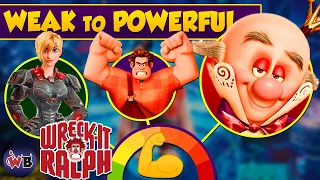 Wreck It Ralph Characters: Weak to Powerful 💪