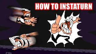 How to Instaturn - Pizza Tower Speedrun Tech