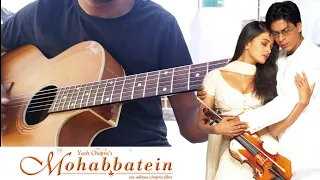 Mohabbatein Theme Instrumental | Guitar Cover | Love Theme | Valentine Special