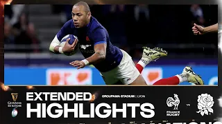 WHAT A GAME 🍿 | EXTENDED HIGHLIGHTS | FRANCE V ENGLAND | 2024 MENS GUINNESS SIX NATIONS