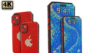 DIY How To Build A Giant Iphone 15 Pro From Magnetic Balls (Super Satisfying)