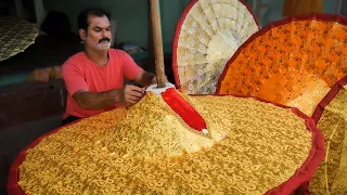 Artistic Big Temple Umbrellas Making Process in India