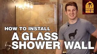 How to Install a Glass Shower Enclosure