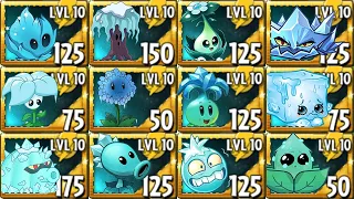 Pvz2 All ICE Plants Power-Up! in Plants vs Zombies 2