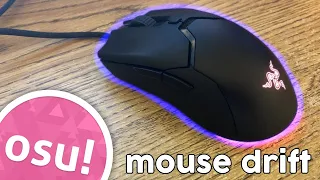 How to fix Mouse Drift in osu!