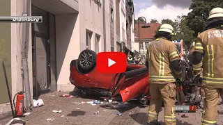 Aus Parkhaus in die Tiefe gestürzt (30.06.2023)