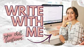 Write With Me LIVESTREAM ✍️✨ super chill writing session