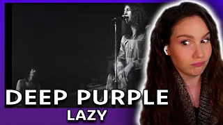 First time reaction to: Deep Purple - Lazy (Live 1972) I Artist Reacts I