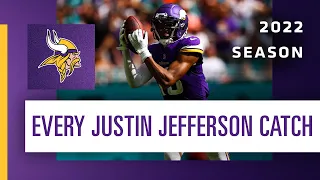 Every Justin Jefferson Catch Through Week 6 of the 2022 NFL Regular Season