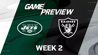 New York Jets vs. Oakland Raiders | Week 2 Game Preview | NFL Total Access