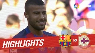 Highlights FC Barcelona vs Deportivo de la Coruña (4-0)