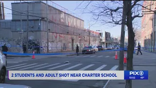 Teens injured in shooting near Brooklyn high school