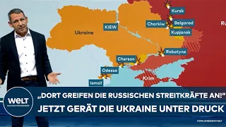 PUTINS KRIEG: "Dort greifen die russischen Streitkräfte an!" Wo die Ukraine jetzt unter Druck gerät