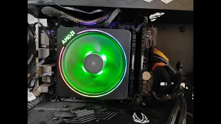 AMD Stealth vs Prism cooler with Ryzen 5600x