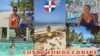 COSTA CORAL CARIBE AFFORDABLE ALL INCLUSIVE RESORT | TRAVEL DOMINICAN REPUBLIC 2023 PART 3 #travel