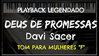 🎤 Deus de Promessas (PLAYBACK LEGENDADO - TOM FEMININO "F") Toque no Altar, by Niel Nascimento