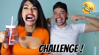 ESSAYE DE MANGER CHALLENGE !! (L’ÉCARTEUR DE BOUCHE) - LAUREN CRUZ