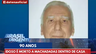 Idoso é morto a machadadas dentro de casa | Brasil Urgente