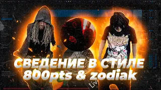 ЖАНР КОТОРЫЙ НУЖНО УСЛЫШАТЬ в 2024! СВЕДЕНИЕ В СТИЛЕ 800pts & zodiak! GOOFY #сведение