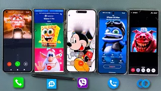 TrueCaller, True Phone, Twime, Viber + KalamTime S24 Ultra + iPhone 15 + Pixel + ZTE + Nothing Phone