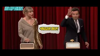 Name that song challenge with Taylor Swift 🎵🎶#taylorswift #jimmyfallon