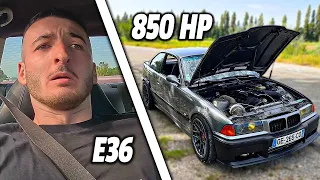 UNE E36 DE 850CV | ELLE DETRUIT UNE VEYRON !! 😰😈