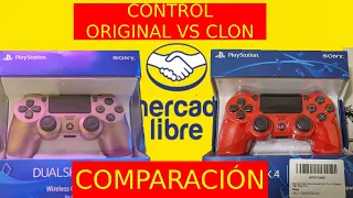 DUALSHOCK 4 DIFERENCIAS ORIGINAL VS CLON (COMPARACION)