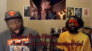 Mortal Kombat 1 - Official Megan Fox Becomes Nitara Trailer :  J-BROHZ REACTION