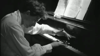 Glenn Gould practicing Bach Invention 5 BWV 776 at home (First Take) |*RARE*|