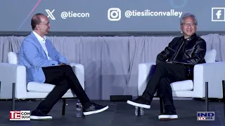 Jensen Huang's Visionary Keynote at TiEcon2024 | Moderated by Navin Chaddha