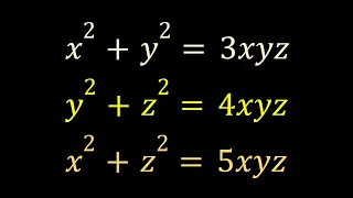 A Polynomial System Inspired by Saratov Math Olympiads