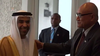 Fijian President officiates at the 47th National Day celebrations for the UAE