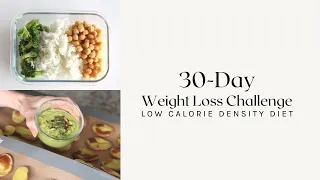 30-DAY WEIGHT LOSS CHALLENGE | Food Prepping for Success