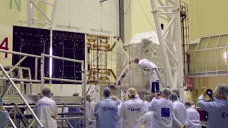 Mercury Planetary Orbiter solar wing deployment