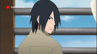 Sasuke lawan kroco doang pake rinnegan, lawan dewa malah taijutsu