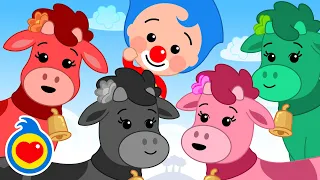 A Vaca Laura Com Cores 🐄🐮 | Música Infantil | Um Herói do Coração