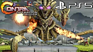 Contra Operation Galuga - PS5 Gameplay