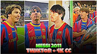 Messi vs Man United 2011 : Twixtor Comp - Best 4k Clips + CC High Quality For Editing 🤙💥 #part18