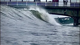 Bournemouth Surf Movie, a rare August swell