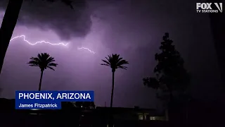 Phoenix, Gilbert monsoon footage | Aug. 15