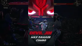 Tekken 8 Devil Jin EWGF Max Damage Combo