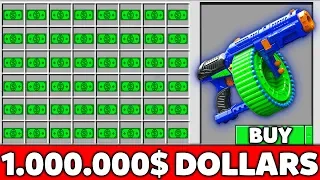 Minecraft Battle: NOOB BUY SUPER NERF GUNS FOR 1.000.000$ MILLION Challenge in Minecraft Animation