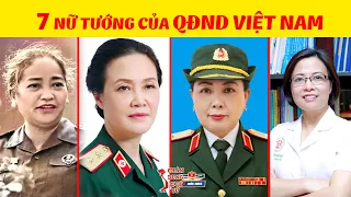 Chân Dung Các Nữ Tướng Từ Khi Quân Đội Nhân Dân Việt Nam Được Thành Lập - Bạn Đã Biết Những Ai?