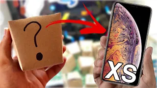 WON iPhone XS MAX from MYSTERY BOX ARCADE CLAW MACHINE!!
