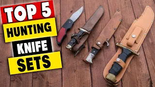 5 Best Hunting Knife Set To Buy On Amazon 2021 | Top Rated Hunting Knife Set Reviews (Budget Pick)